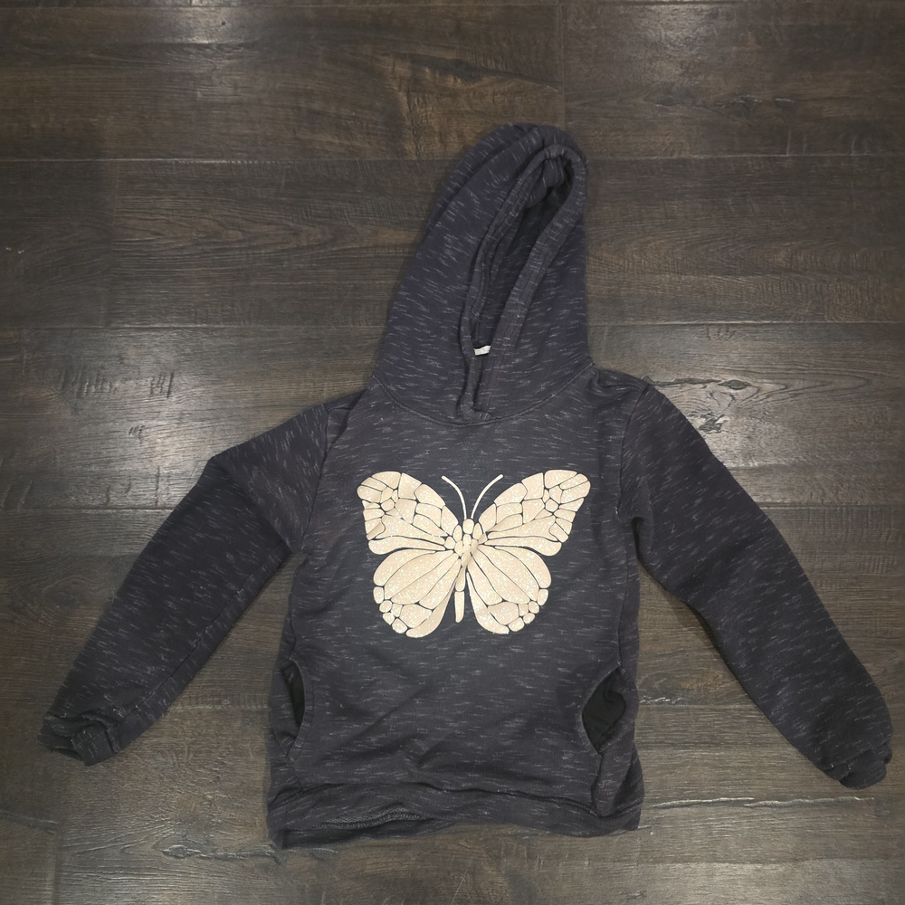 Kids Patterned Hooded Jacket - Picture 6 of 16